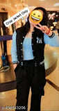 Stylish black warm varsity bomber NY patch crop Jackets for women/girls