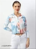 SOUL ESSENCE Stylish Printed jacket For Womens / Girls