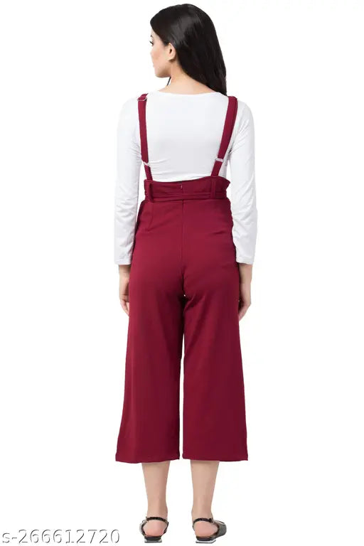 Women Brown Dungaree ESSENCE STYLISH WOMEN