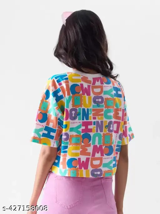 Trendy Printed Women Tshirts