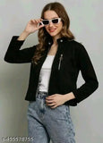 #SK FASHION# Barfi Women Jacket Winter 14 - Black