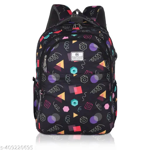 black bag, school bag for gril's, black bag, Water Resistant bag ,High Storage Backpack || printed gril's bag #new bag #latest bag # fancy bag 18 inch # latest bag