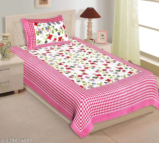 Cotton 3 Single Bed Bedsheet Pack