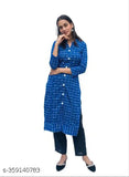 Anikrriti's Woolen Blue Kurti for Women