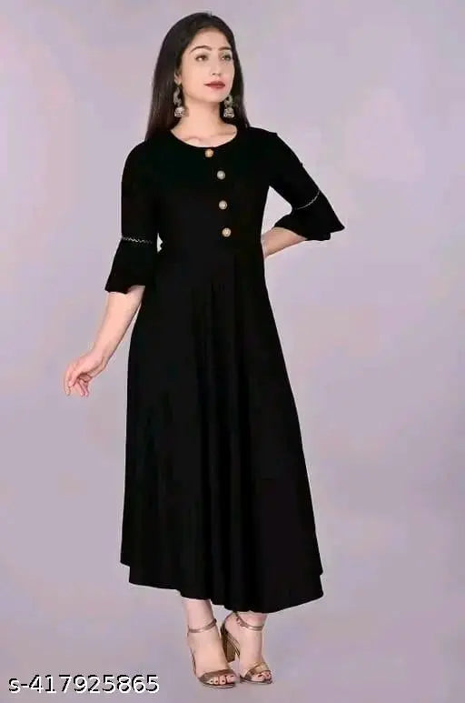 ANAR KALI BLACK COLOUR