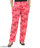 Women's & Girls Printed Cotton Pyjama/Lower/Track Pant/Lounge Pants