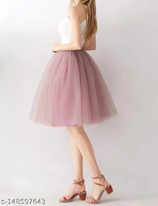 Fashion skirt knee length