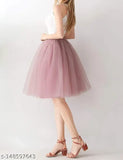 Fashion skirt knee length