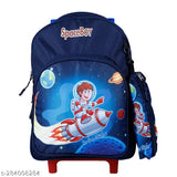 Indian Riders Space Boy School Kids Bag with pencil_box, bag- 16 Inches- Space boy blue School Bag Trolley Bag Waterproof Trolley (Blue, 20 L) Waterproof Trolley (Blue,20 L)