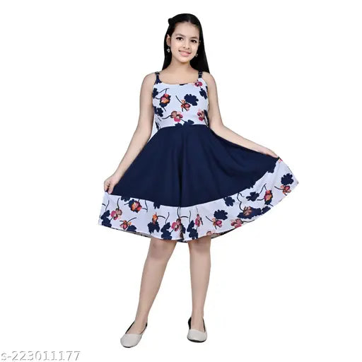 Girls Frocks & Dresses 8-9 Years, 9-10 Years, 10-11 Years, 11-12 Years & 12-13 Years Pack of 1