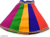 Little Dreams Multicolour Party Wear Taditional Lehange Choli Set Kids Girl.