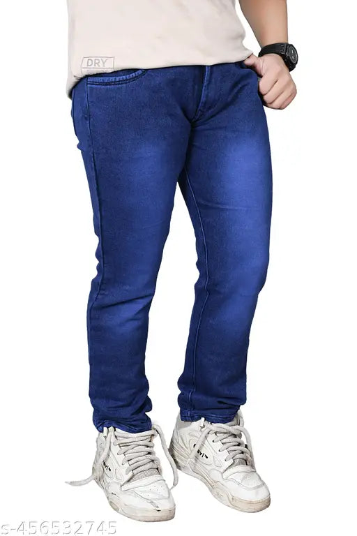 LOOK DIVINE DENIM JEANS FOR MEN (PACK OF 1)