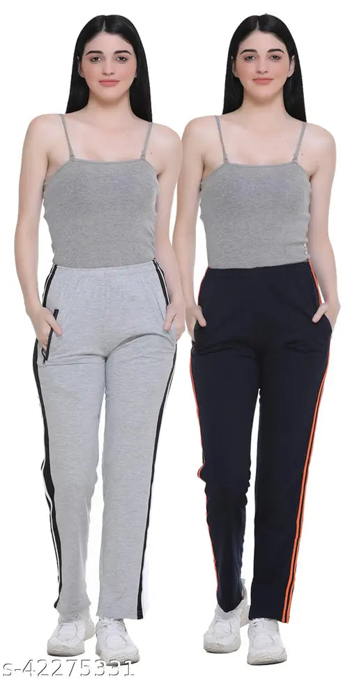 SHAUN Women Solid Nightwear Trackpant