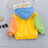 Kids Unisex Winterwear Hoodie sweatshirt multicolor