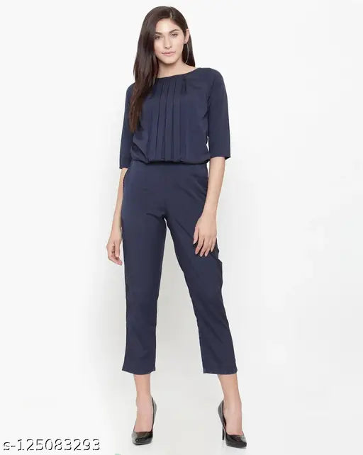 Women Blue Jumpsuit