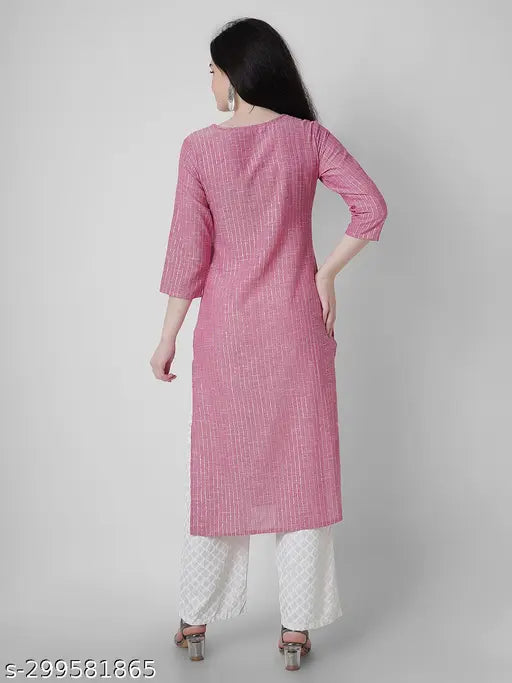 A-Line Women Cotton Kurti