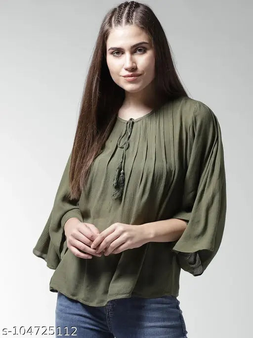 La Zoire Bell Sleeves Top