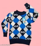 LITTLE MUFFS Stylish Boys Winter Sweater Set