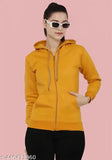 New Trending design Plane Zipper hoodie for women