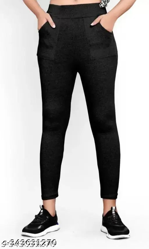 Ankle Type Pocket Jeggings