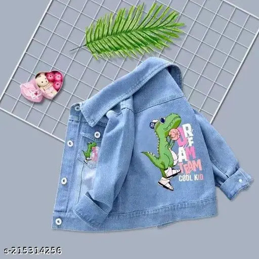 Denim jkt happy dinasour