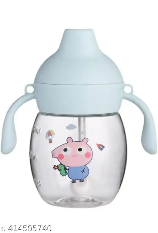 340ML Spout Sipper Bottle For Baby, Kids. Baby Sippy Cup With Handle and Strap.