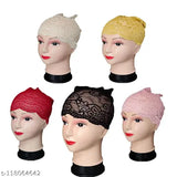 Abeeha Enterprise trending Elevate your hijab style with our 5-pack of ultra-comfortable net band caps