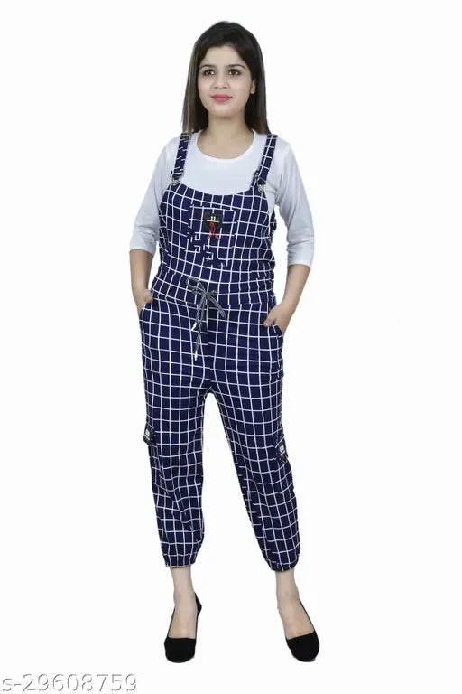 Women's Dungaree Dress With Top