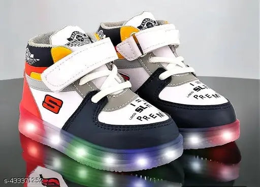 Kids LED Light boys and girls led lighting comfortable waterproof elegant shoes