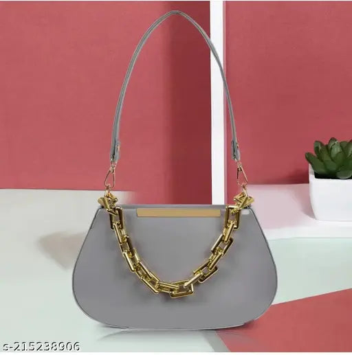 Women Casual Trendy Travle Cloud Shape Slingbag Grey