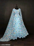 Aruna print gown