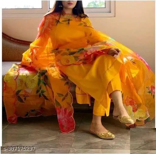 Women Dress Radhika Yellow