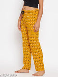 Aliza Women Cotton Dot Printed Lower/Track Pants/Pyjamas/Lounge Pants