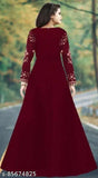 Chitrarekha Graceful Women Gown Maroon