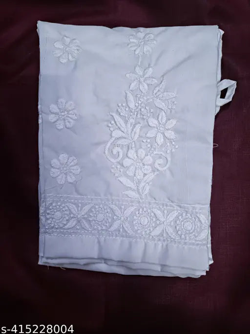 Chikankari cotton pant for women