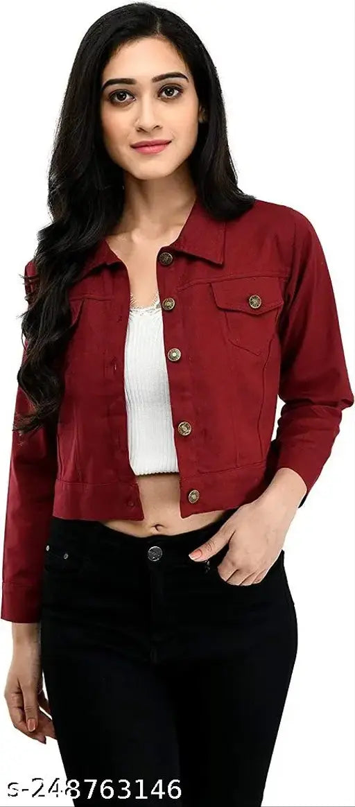 jacket maroon