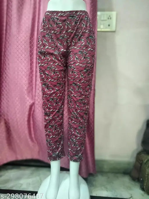 Womens Lounge Pajama Lower For Womens & Girls