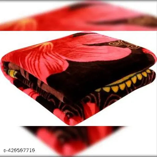 Soft printed blanket kambal (Color/design may not same from photo)