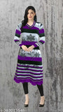 Woolen Printed Kurta for Daily Use in this Winter