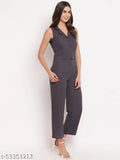 Mayra women's Grey Partywear Jumpsuit