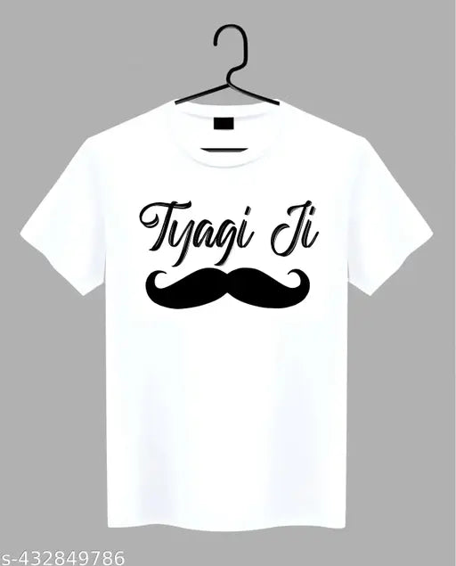 02 Tyagi Round Neck T Shirt For Man