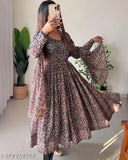 Kalamkari Georgette Kurti For Women