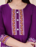 Rayon Anarkali Kurti Woman