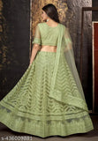 PATLANI Aliya Letest Trendy Design Ari Work Embridered Free Size Lehenga Choli Up to 2XL With Unstitched Blouse Piss/Sleeve, And Dupatta/Designer Lehenga /Wedding Lehenga/banarasi lehenga.