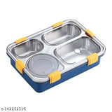 4 Compartments Sealed with Lids Multicolor