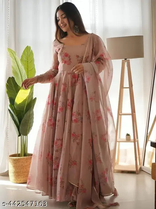 Krishna Chiku Gown