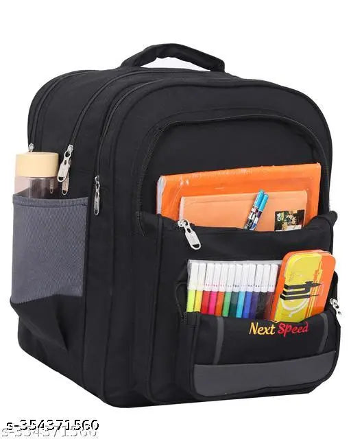 Next Speed Waterproof School Bags For Boys & Girls 4th Class To 10th Class Heavy Quality backpack Luggage & Travel Bags