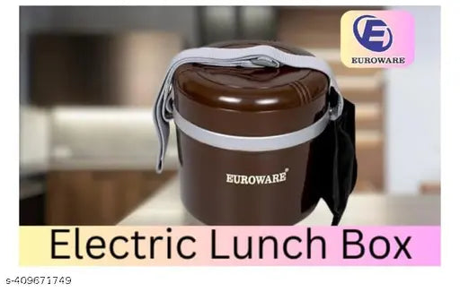 EUROWARE LUNCH BOXS ( 2) Container Electric Tiffin Boxs