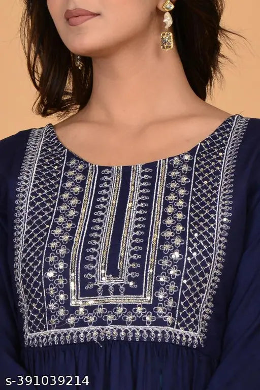 Stylish Women's Naira Cut Kurti