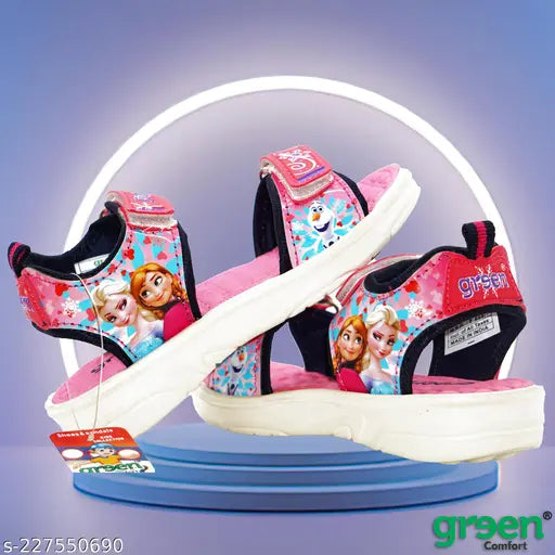 Green Comfort Kids Sandals | FROZEN2 | Color: PINK | Kids Shoes | 9X1 | Green Comfort #greencomfort #mensshoes #shoes #hyfex #kidsshoes